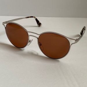 New Prada PR 62SS Catwalk Slv Brn $400